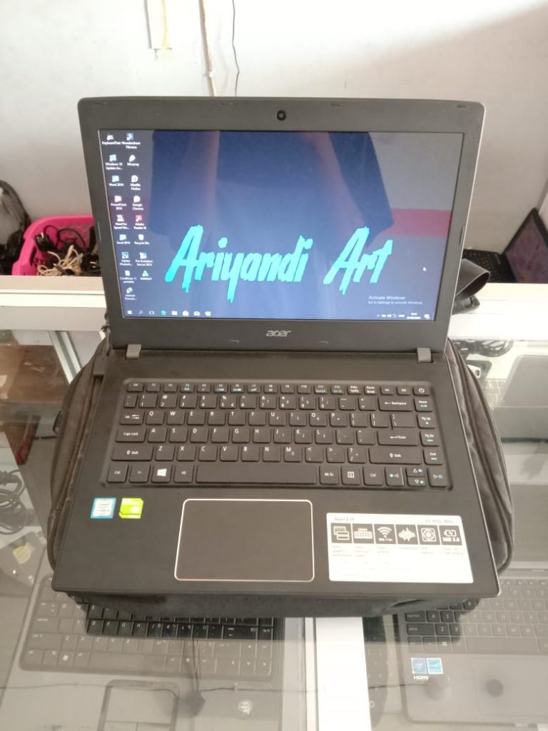 Laptop Acer Aspire E5-475G Intel Core i3 Gen 6 GAMING | RAM 4 GB 