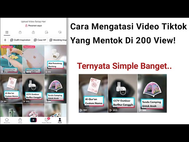 Tips agar penonton tidak mentok 200 saja