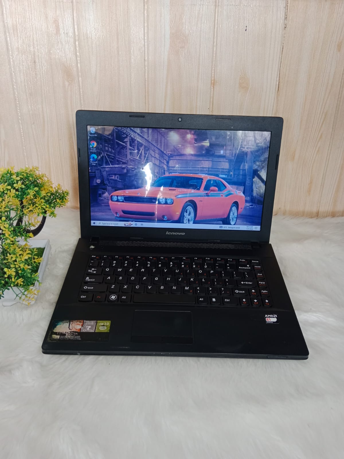 Laptop Lenovo G405 | AMD E1-2100 | RAM 4 GB | HDD 500 GB | SSD 128 GB