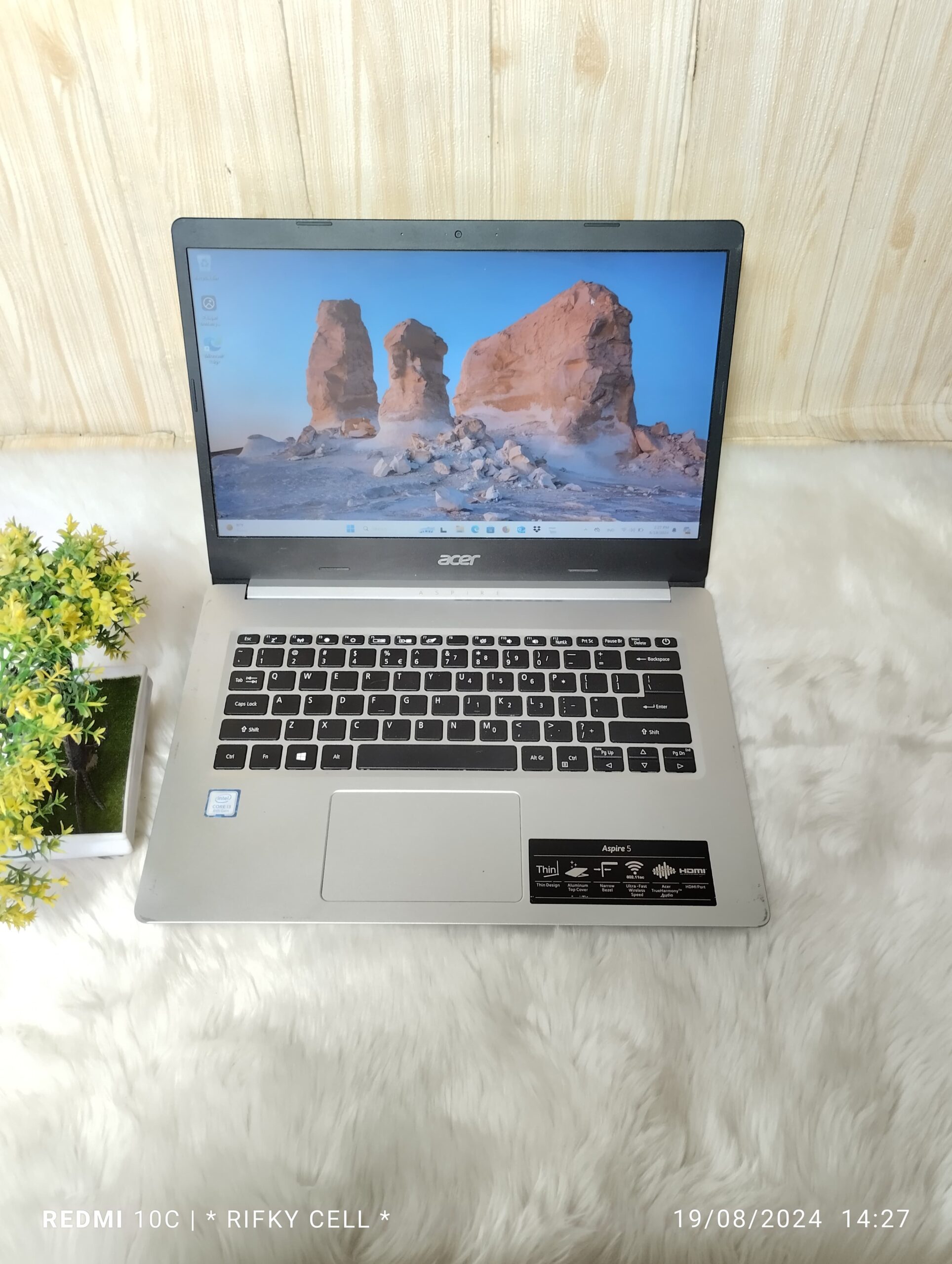 Laptop Acer Aspire 5 A514-52KG-348C | INTEL Core i3 Kabylake R – 8130U | RAM 4 GB | SSD 256 GB