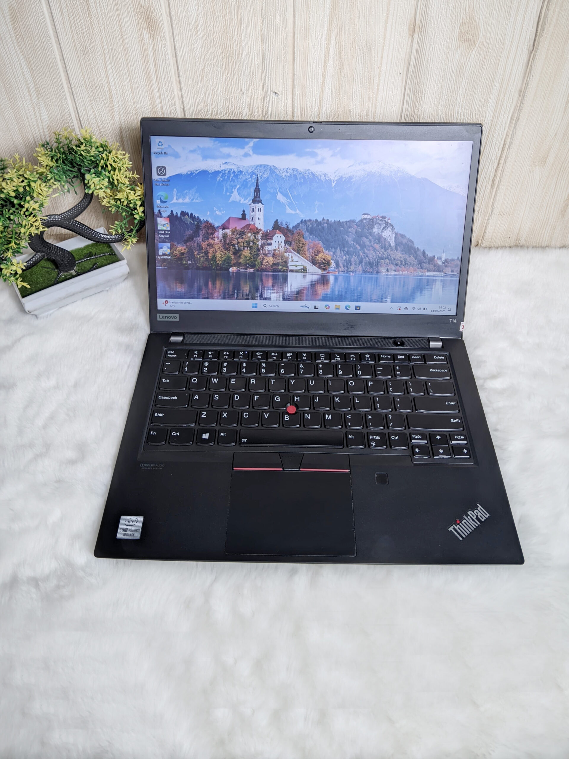 Laptop Lenovo Thinkpad T14 | Intel Core i5 Comet Lake – 10310U | RAM 16 GB | SSD 256 GB | TOUCHSCREEN | BACKLIT